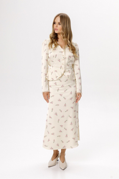 Юбка PiRS 6682 сливочный - фото 1