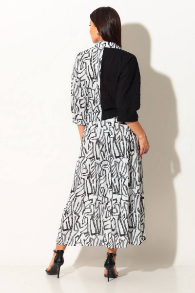 Рубашка, юбка Koketka i K 860 черный+белый - фото 8