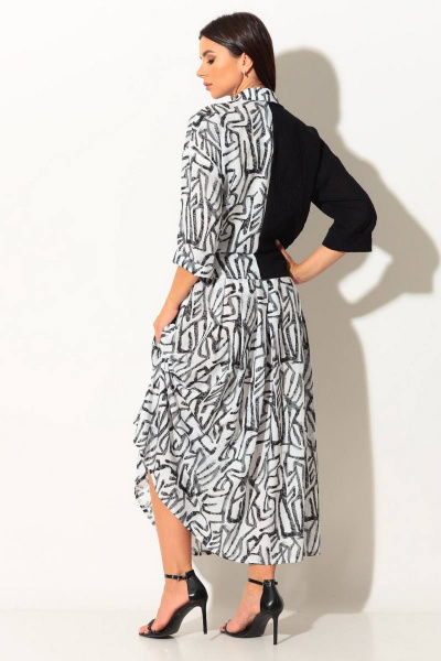 Рубашка, юбка Koketka i K 860 черный+белый - фото 6