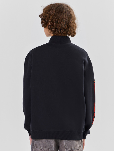 Толстовка Mark Formelle 123448/25-35533П-7 черный_печать5_2_сл_на_ЛВ_дет_пер_2_сл_на_ПР_дет_пе - фото 2