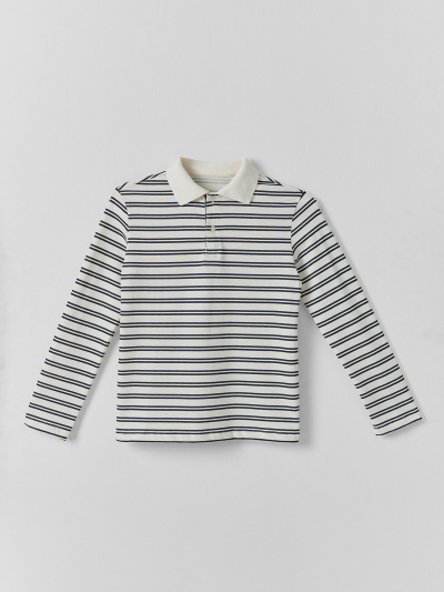 Майка Mark Formelle 123493/25-39384П-0 серая_полоска_на_св.молочном - фото 3