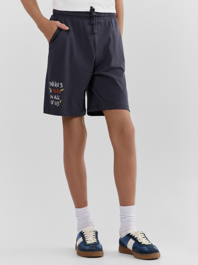 Шорты Mark Formelle 133330/25-40580П-0 графит_печать2_1_сл_на_ПР_дет_пер - фото 1