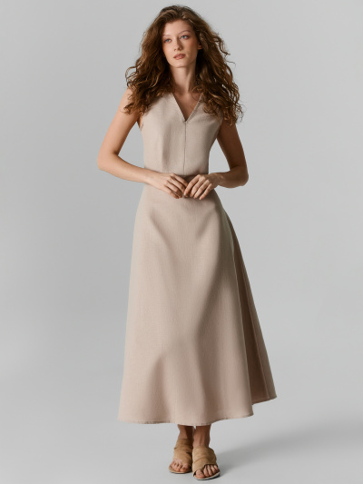 Платье Mark Formelle 152486/25-40871Ц-9 холодный_бежевый - фото 1