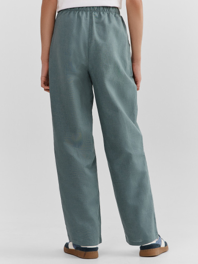 Брюки Mark Formelle 183403/25-41455Ц-9 серо_бирюзовый - фото 2