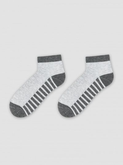 Носки Mark Formelle 404C-314/B3-22404C св.серый_меланж_т.серый_меланж_рис.314 - фото 1