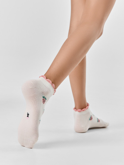 Носки Mark Formelle 406A-3203/B3-253406A молочный_сухая_роза_рис.3203 - фото 2