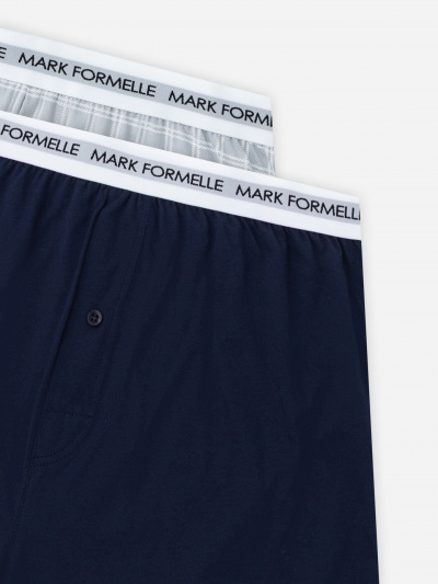 Трусы Mark Formelle 411222-2/25-5602П-0 белая_клетка_на_лунный_луч_затмение - фото 2