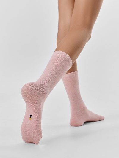 Носки Mark Formelle 430A-1407/B3-223430A розовый_мел._св.серый_мел._серый_мел._рис.1407 - фото 2