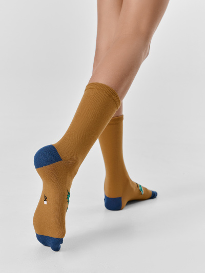 Носки Mark Formelle 430A-2847/B3-243430A св.кэмел_капучино_св.оливка_рис.2847 - фото 2