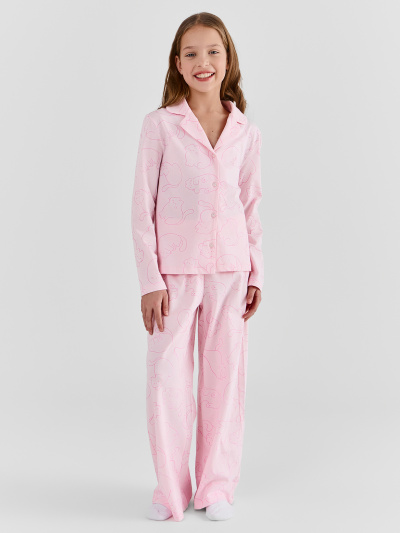 Брюки, рубашка Mark Formelle 567754/25Е-42841ПП-0 котики_на_розовом - фото 1