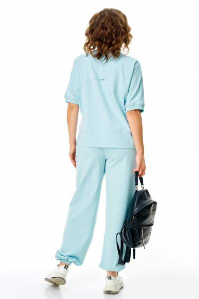 Брюки, джемпер Karina deLux M-1442 голубой - фото 5