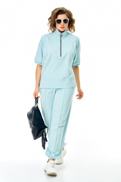 Брюки, джемпер Karina deLux M-1442 голубой - фото 3