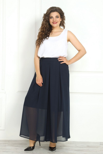 Блуза, брюки, топ Solomeya Lux 808/809 синий - фото 3