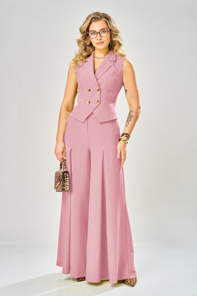 Брюки, жилет ARTELLA А-1011 розовый - фото 1