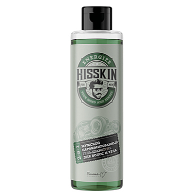 Шампунь Belita HISSKIN-МУЖСКОЙ ПАРФЮМИРОВАННЫЙ ГЕЛЬ-ШАМПУНЬ ДЛЯ ВОЛОС И ТЕЛА 2-В-1 се - фото 1