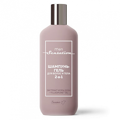 Шампунь Belita Мen Sensation-Шампунь-ГЕЛЬ д/волос и тела - фото 1