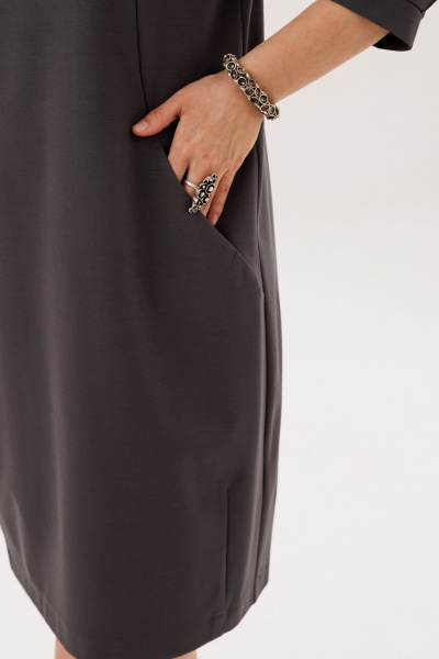 Платье Anelli 61 маренго - фото 7