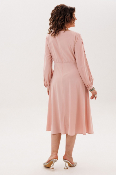 Платье Anelli 1836 дымчатая-роза - фото 7