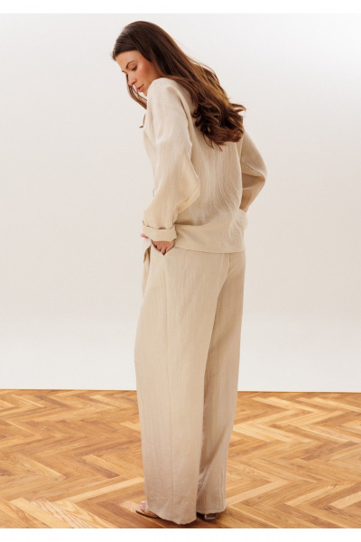 Брюки, жакет Verita 2452 беж - фото 5