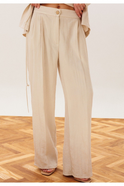 Брюки, жакет Verita 2452 беж - фото 4