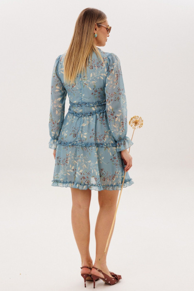 Платье Anelli 1830 аквамарина - фото 9