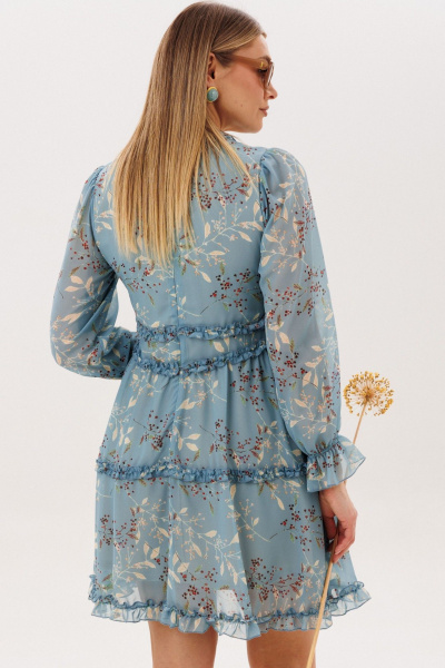 Платье Anelli 1830 аквамарина - фото 7