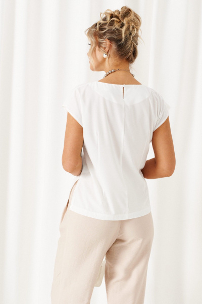 Блуза, брюки, жакет Beautiful&Free 6457 бежевый - фото 7