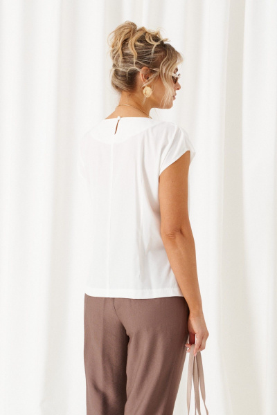 Блуза, брюки, жакет Beautiful&Free 6457 трюфель - фото 8