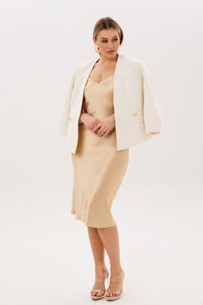 Платье Anelli 1823 медовый-нектар - фото 7