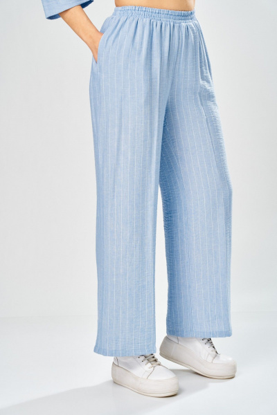 Брюки, рубашка Диомант 2162 голубой - фото 8