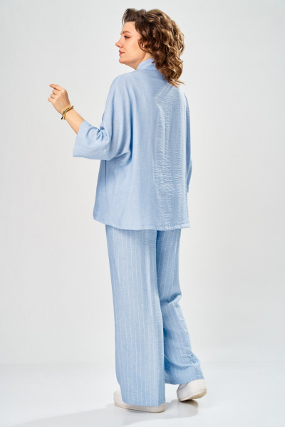 Брюки, рубашка Диомант 2162 голубой - фото 5