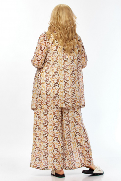 Блуза, брюки, кардиган Belinga 2335 песок - фото 6