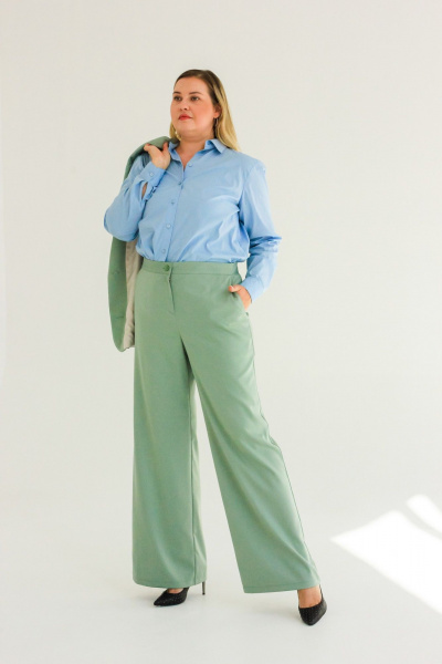 Брюки Dolce Forma BRK-BE-03_мята - фото 3