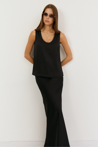 Топ THE NAME 2298 черный - фото 3