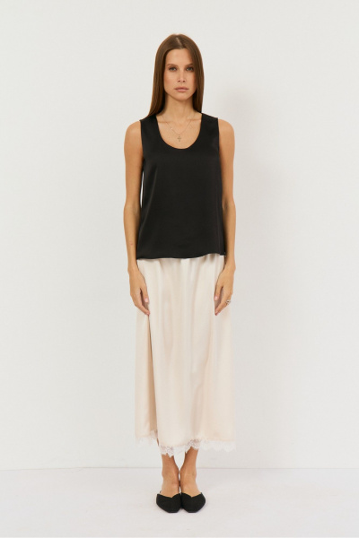 Топ THE NAME 2298 черный - фото 1