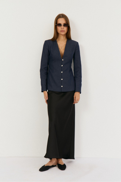 Юбка THE NAME 2403 черный - фото 11