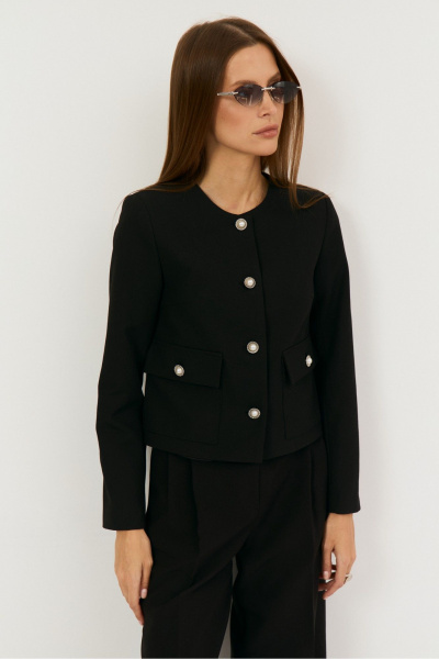 Жакет THE NAME 2477 черный - фото 6