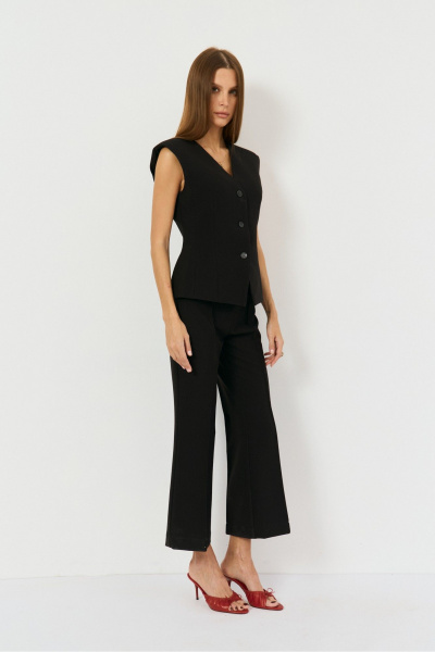 Жилет THE NAME 2484 черный - фото 4