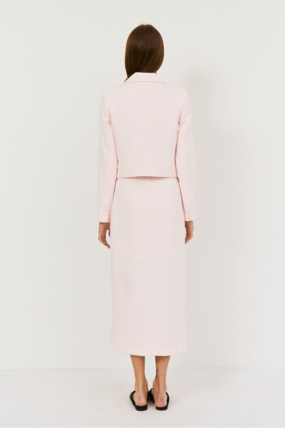 Юбка THE NAME 2485 пудра - фото 4