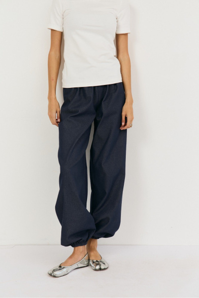 Брюки THE NAME 2488 синий - фото 2