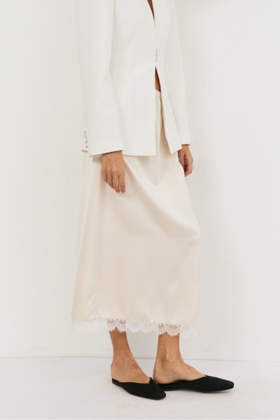 Юбка THE NAME 2491 сливочный - фото 4