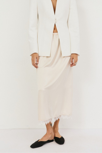 Юбка THE NAME 2491 сливочный - фото 2