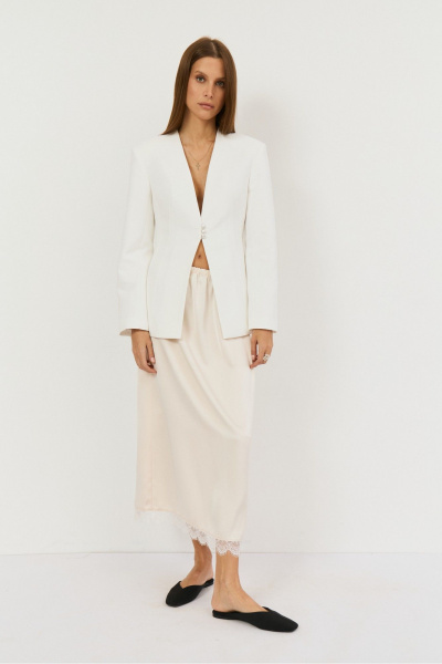 Юбка THE NAME 2491 сливочный - фото 6