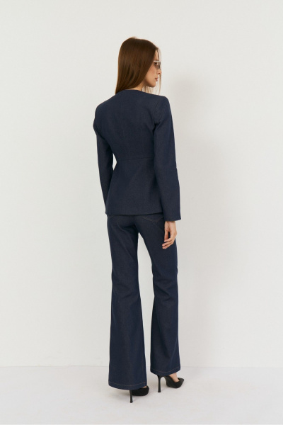 Брюки THE NAME 2492 синий - фото 10