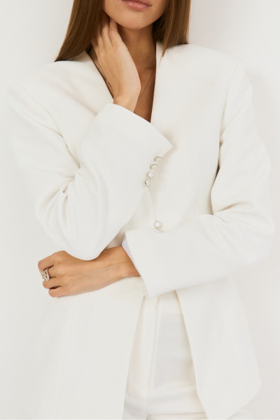 Жакет THE NAME 2495 молочный - фото 5