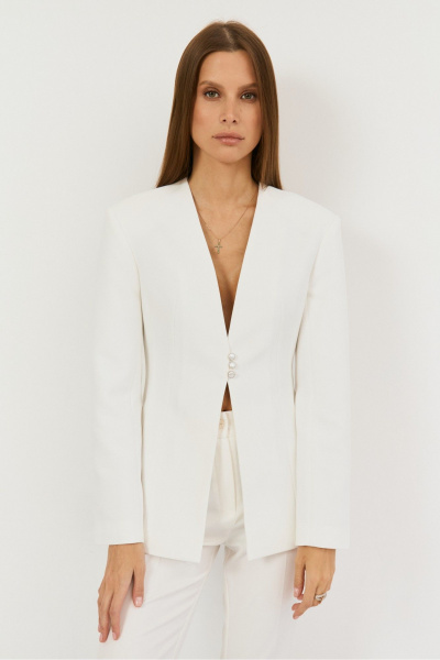 Жакет THE NAME 2495 молочный - фото 1