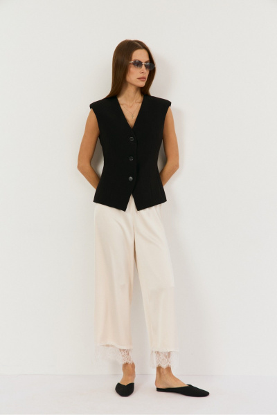 Брюки THE NAME 2499 сливочный - фото 5