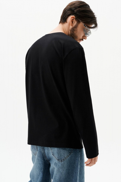 Лонгслив 10DENCY 92003 черный - фото 4