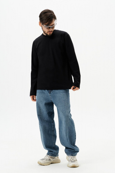 Лонгслив 10DENCY 92003 черный - фото 2