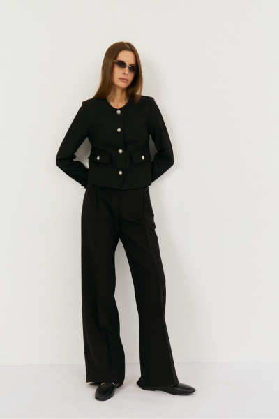 Брюки THE NAME 2501 черный - фото 8